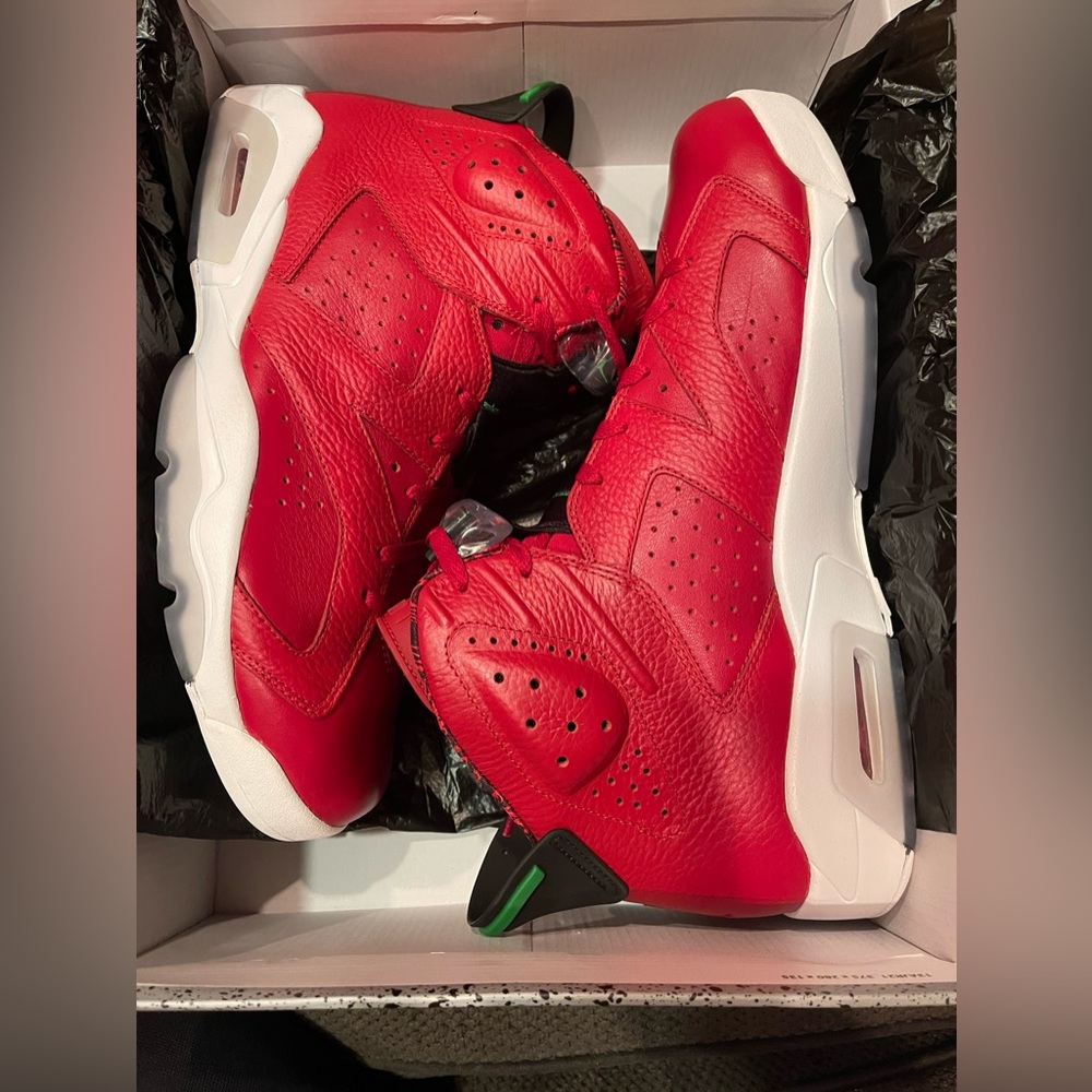 Jordan retro 6 spizike size 14